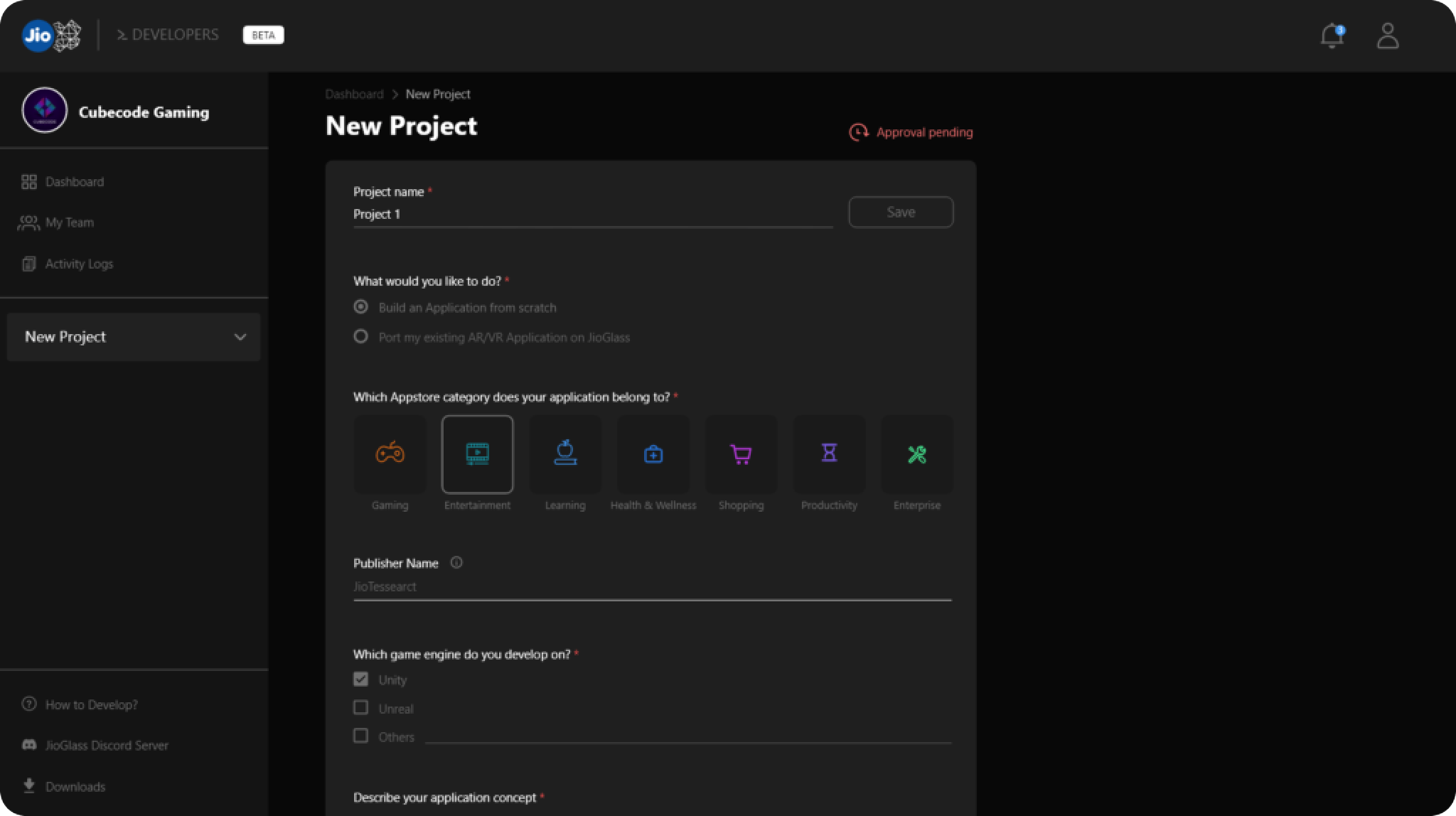 DC_Project Creation & Approval_4